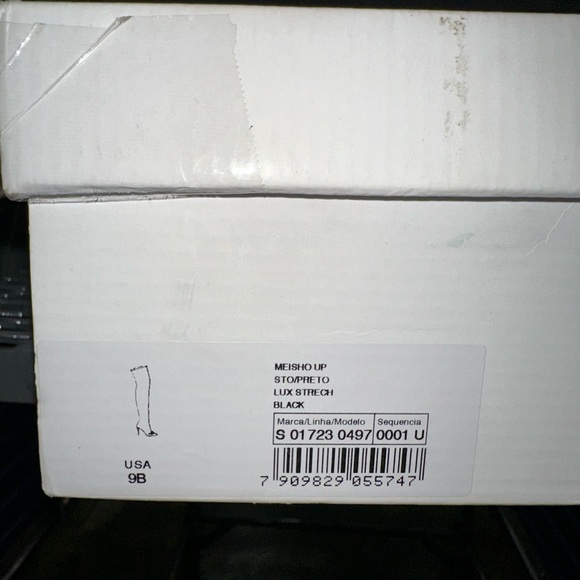 Black Schutz thigh high suede boot - Picture 5 of 7